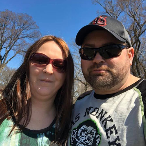 Jay Graham and his wife